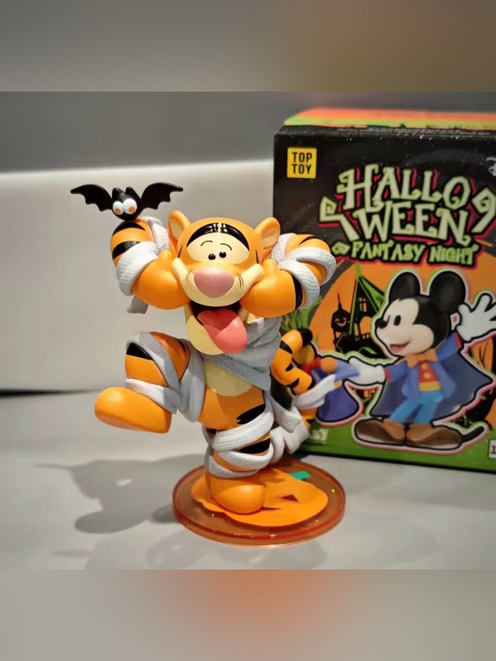 🆕 TOPTOY Halloween Tigger Fantasy Night Series Blind Box